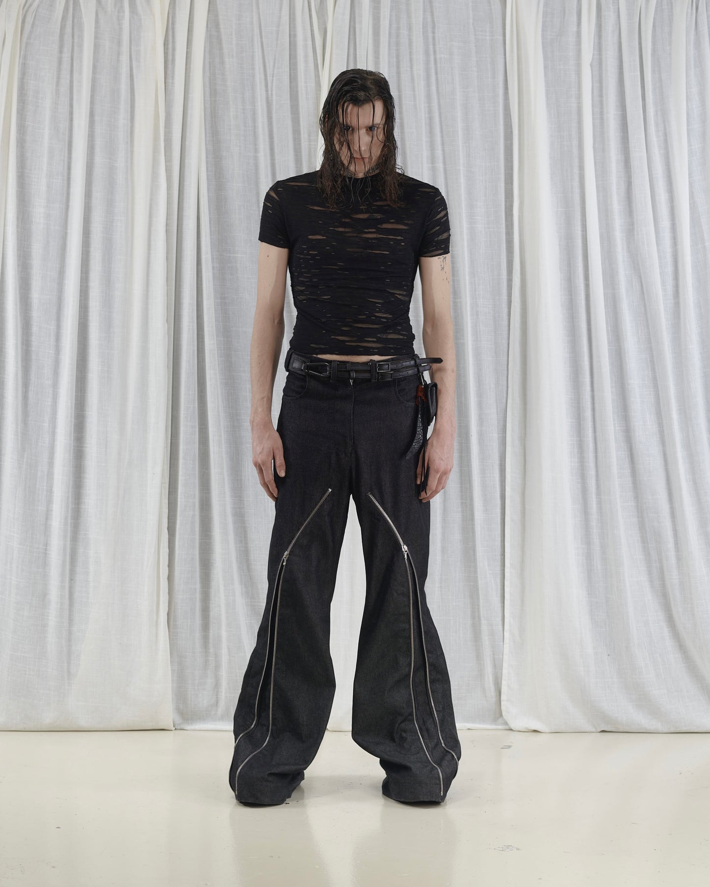 AOYOS HYBRID MESH BABY TEE