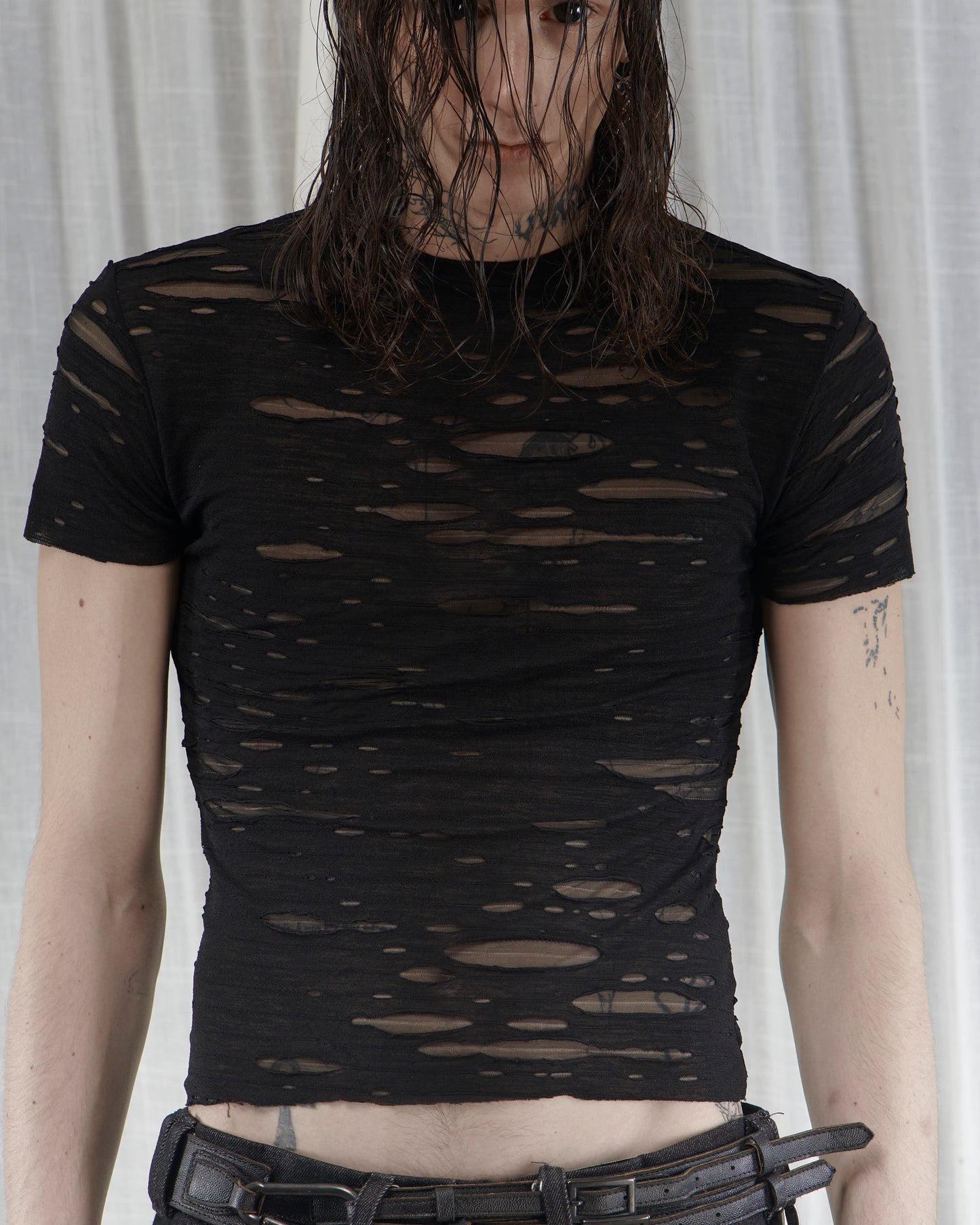 AOYOS HYBRID MESH BABY TEE
