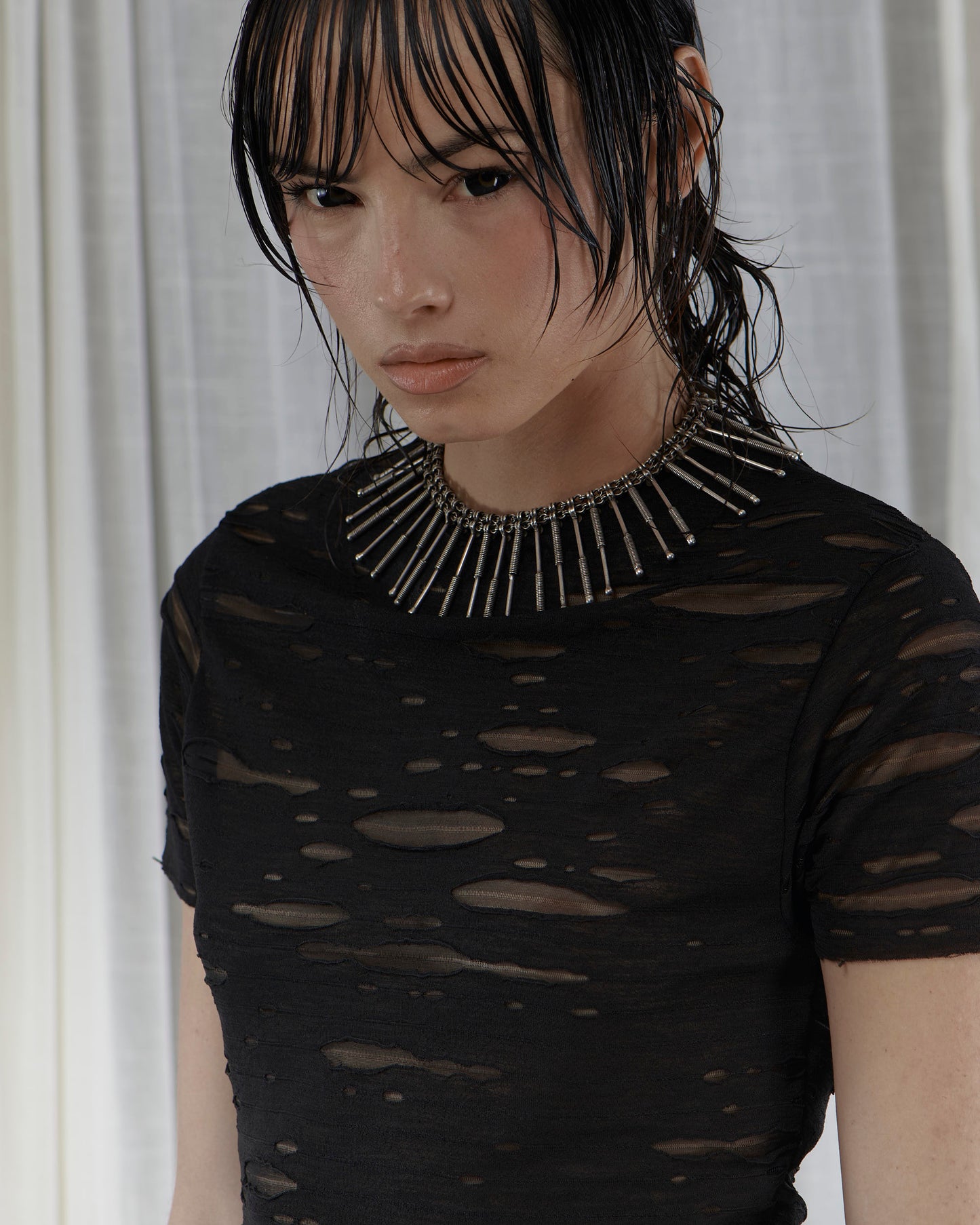 AOYOS HYBRID MESH BABY TEE