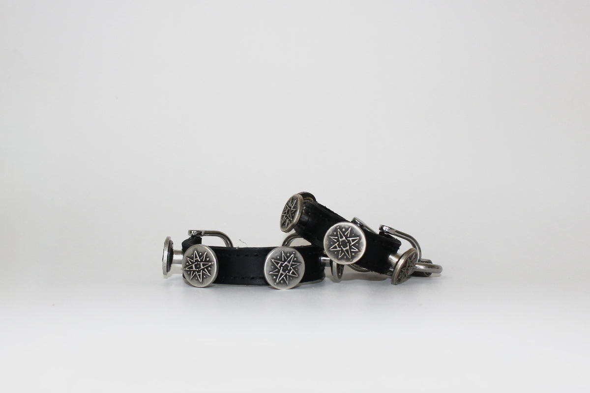 AOYOS x SADDERMANDER LEATHER PATCHES BRACELET